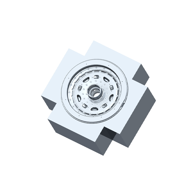 قالب کم فشار آب خنک متصل به توپی چرخ